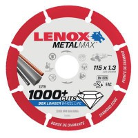 Lenox 2030865 Metalmax Cut-Off Blade 115mm (4.5\") 1,000+ Cuts £13.99